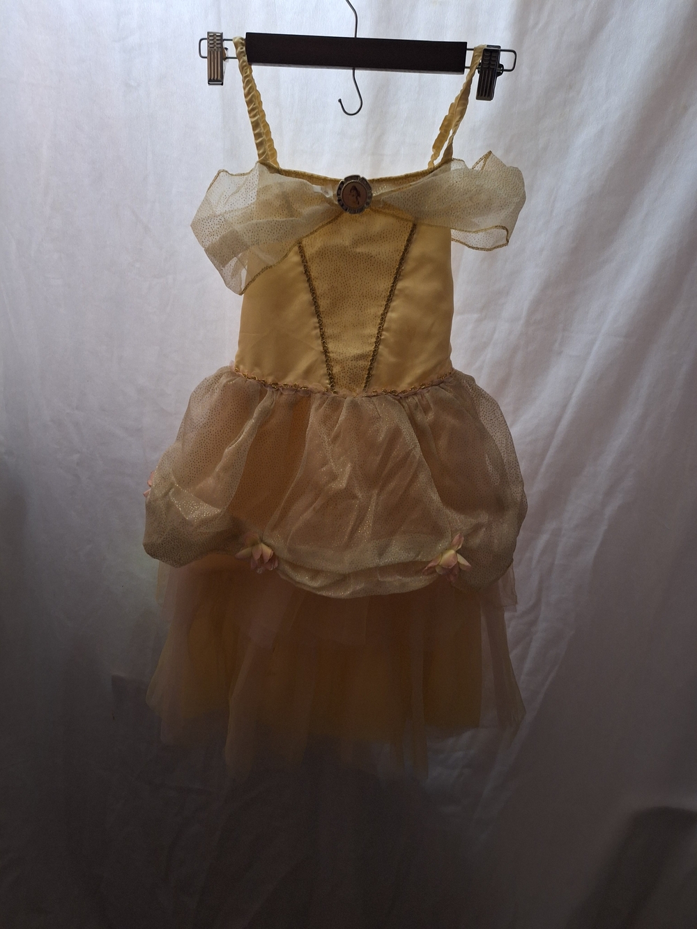 Disney Yellow Belle Princess Tulle Dress